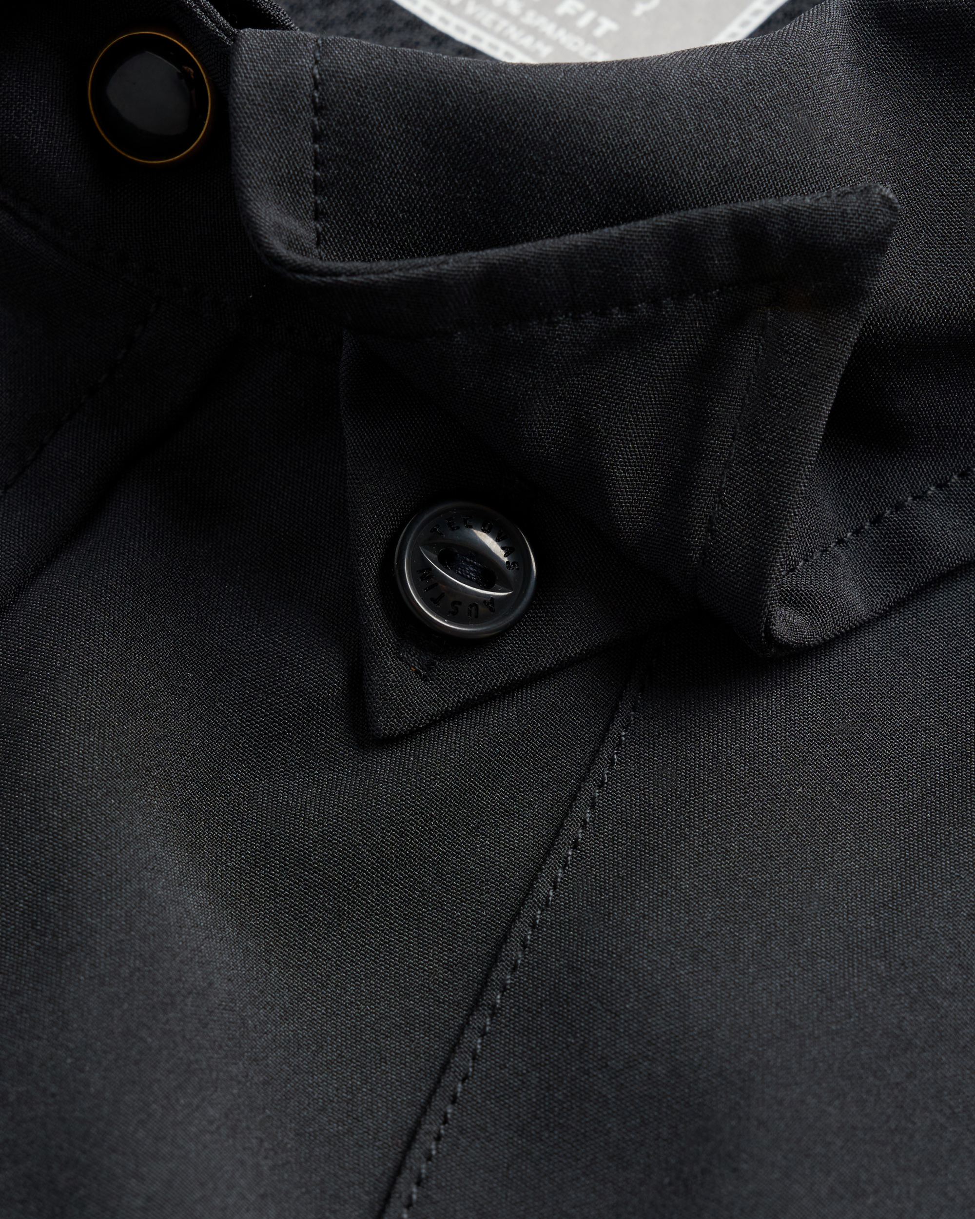 Men's Performance Short Sleeve Western Pearl Snap - Black Performance