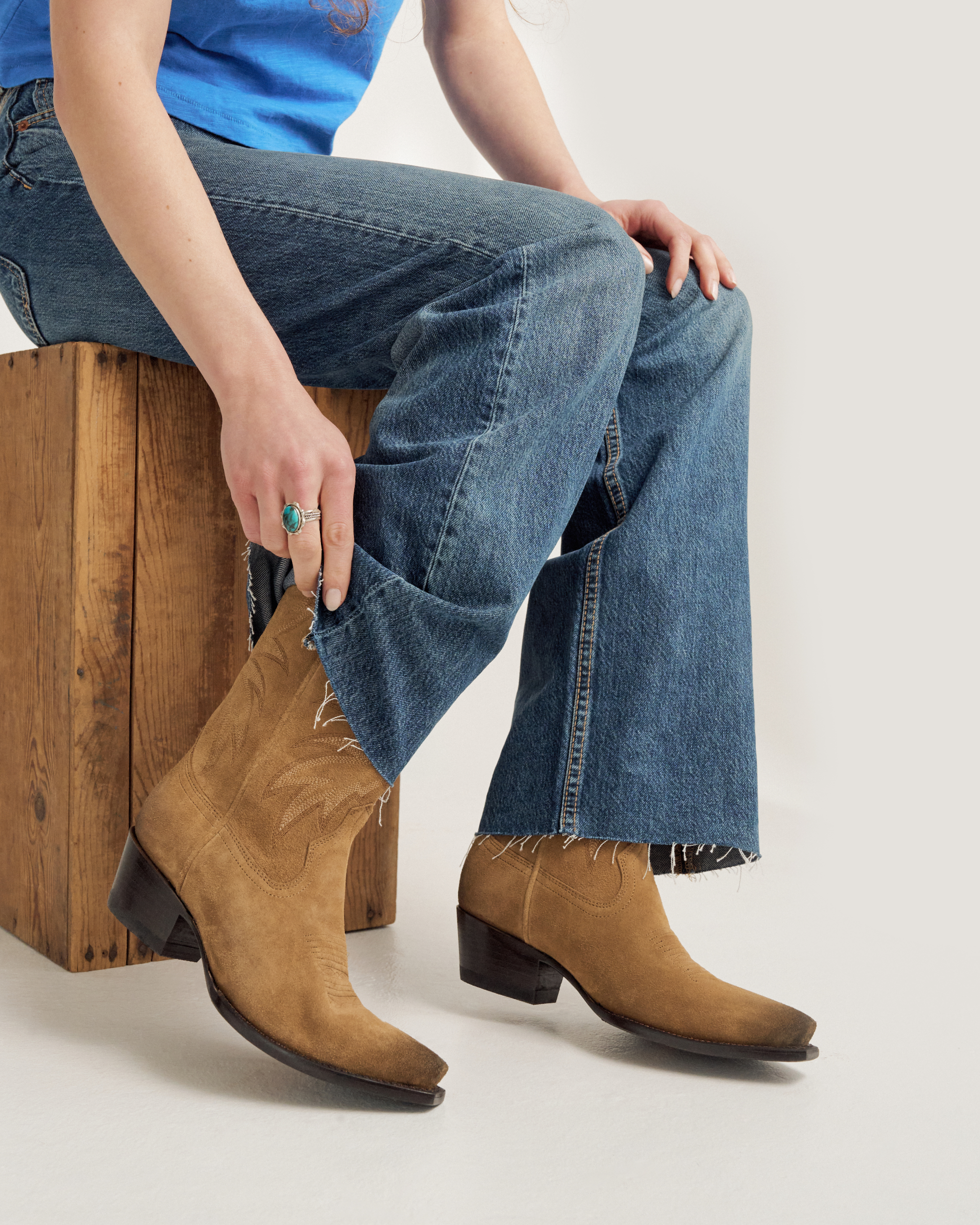 The Sadie - Toasted Almond Suede