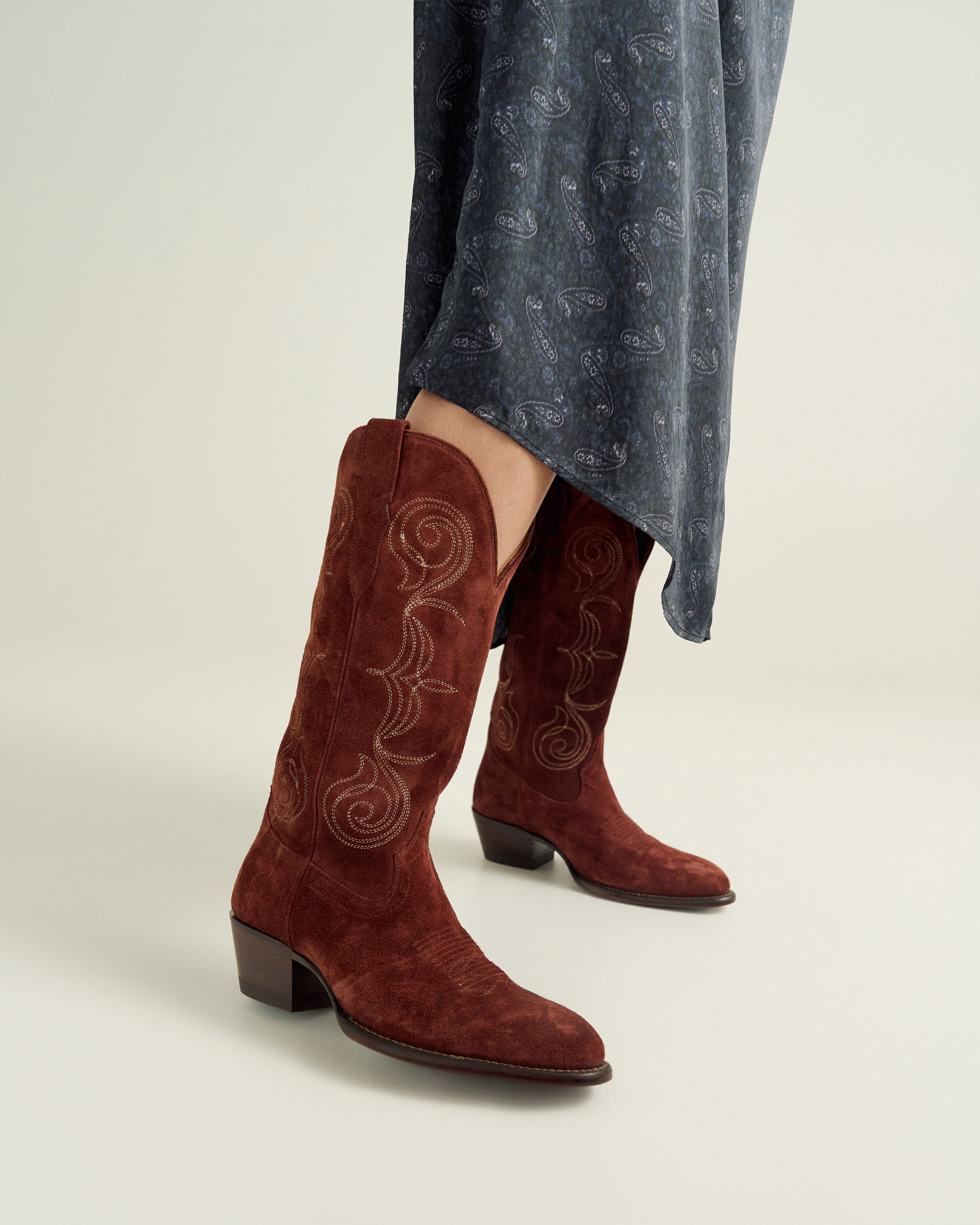 The Jane - Brick Suede