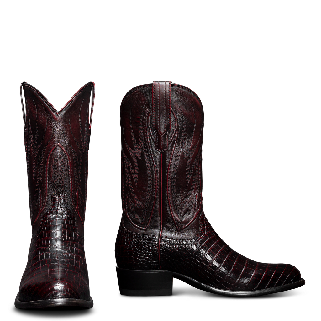 The Cooper - Black Cherry Crocodile