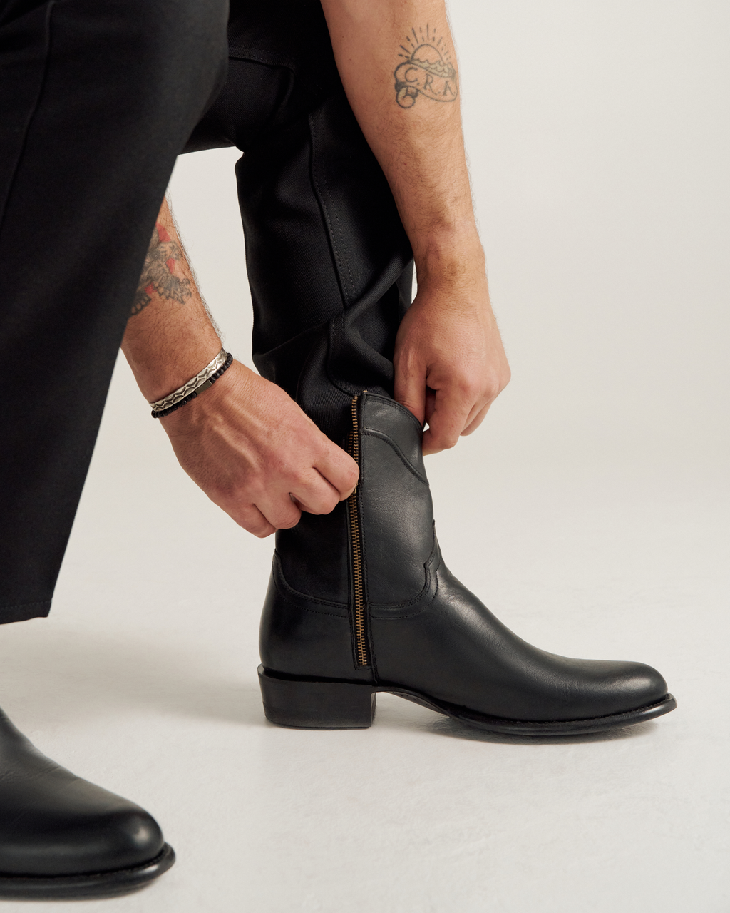 The Dean - Midnight Cowhide