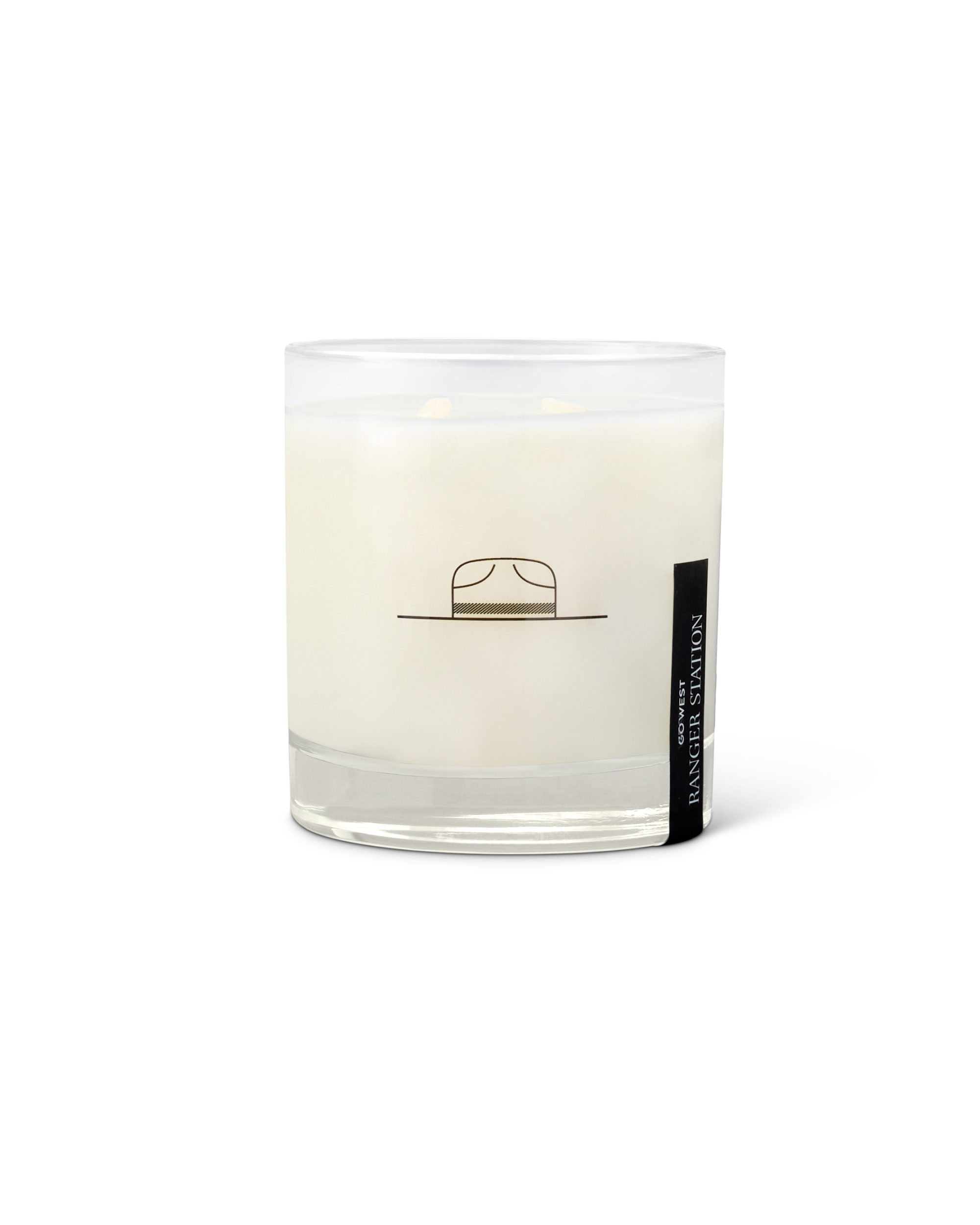 Go West Ranger Station Candle - White Candle
