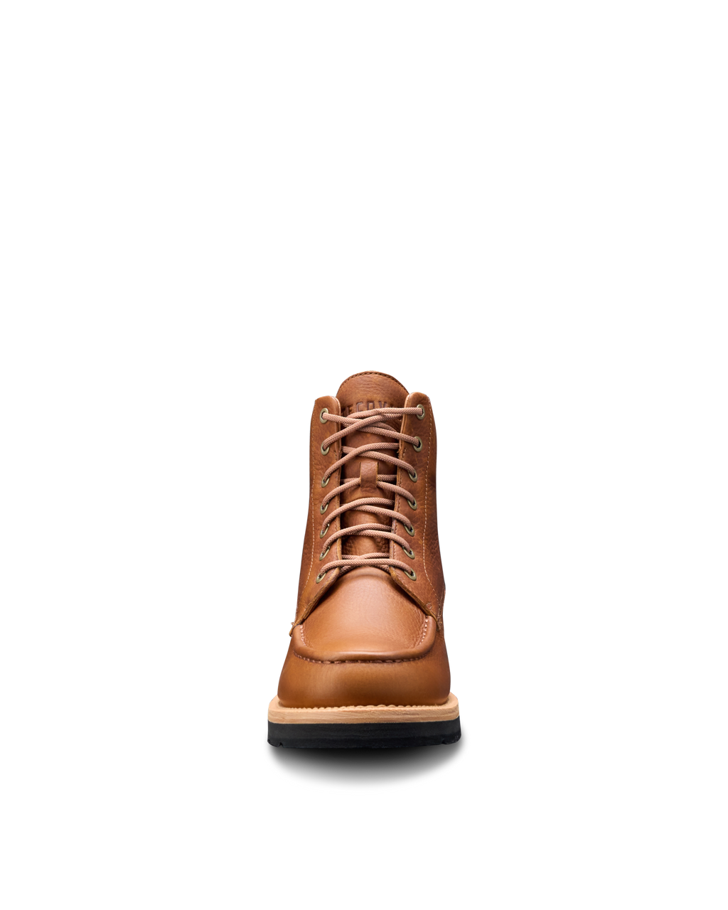The Rugged Moc - Saddle Cowhide