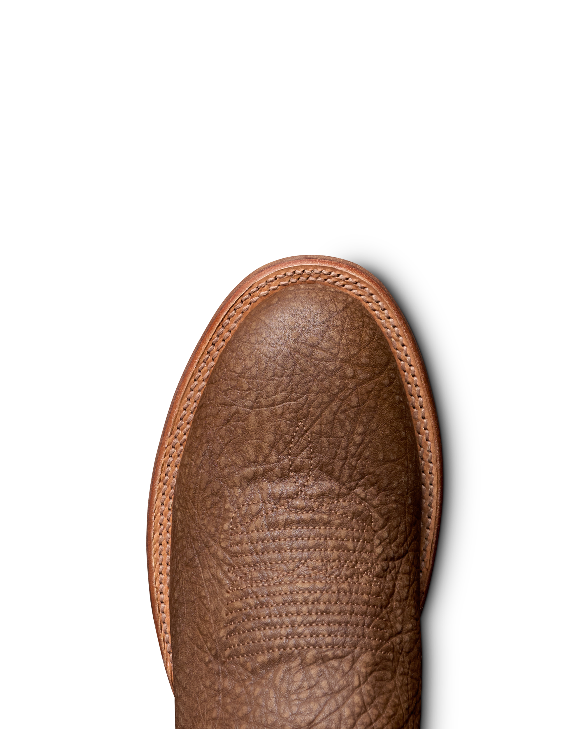 The Prescott - Chestnut Blue Bullhide
