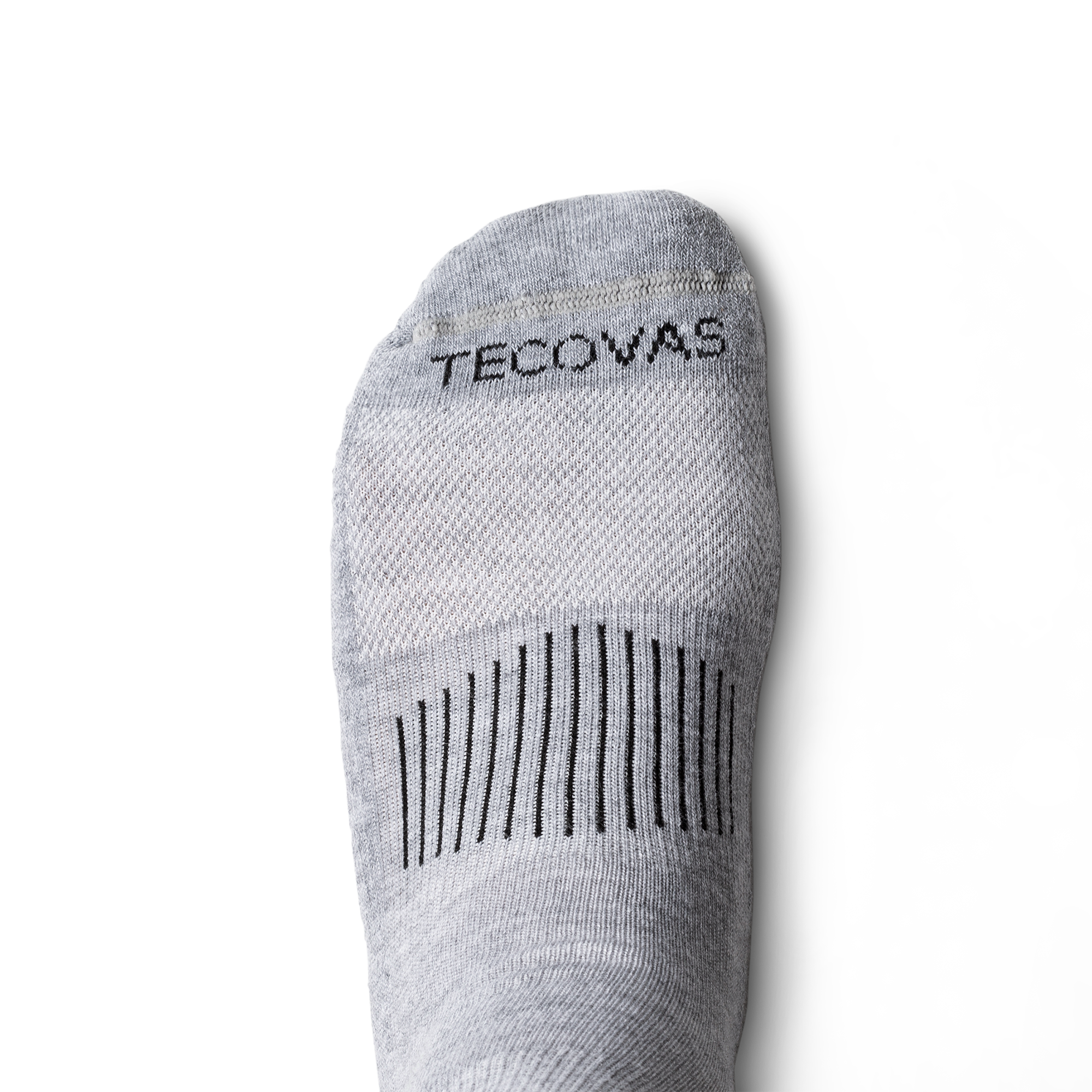 Over-The-Calf Socks (3-Pack) - Gray Polyester Spandex