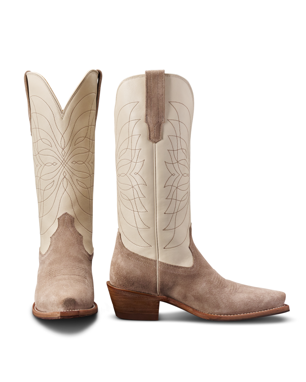 The Annie Monarch - Sand Bone Suede