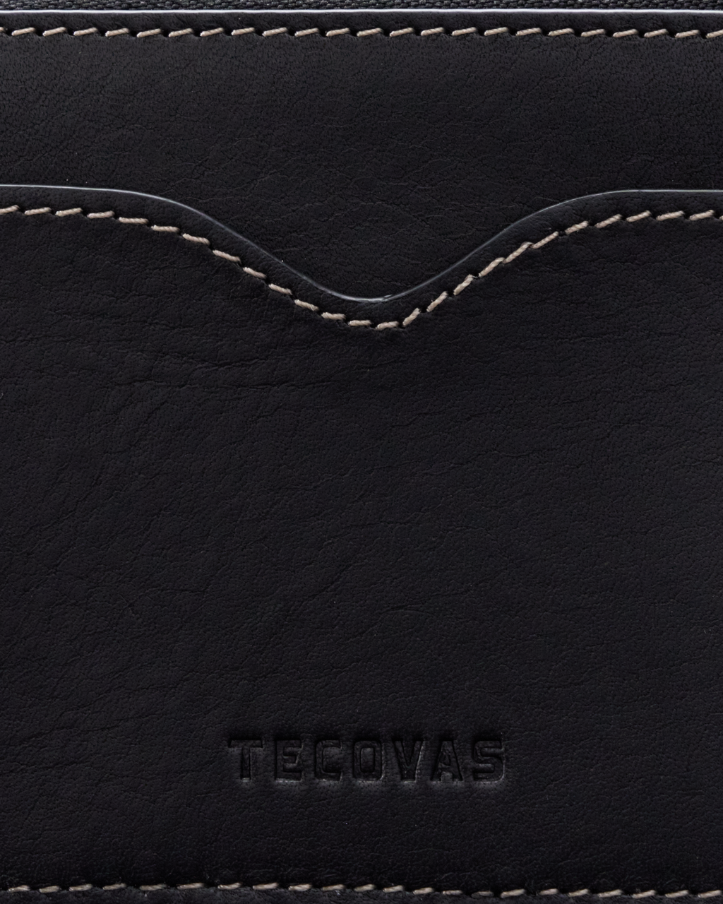 Women's Sierra Zip Wristlet - Black Cowhide