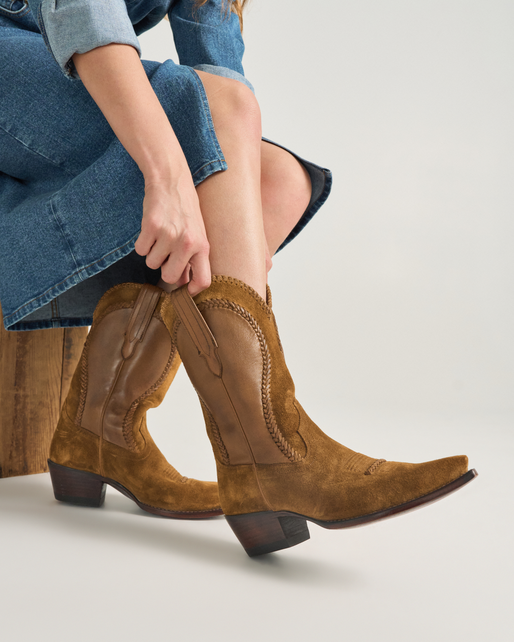 The Sadie Braid - Sienna Suede