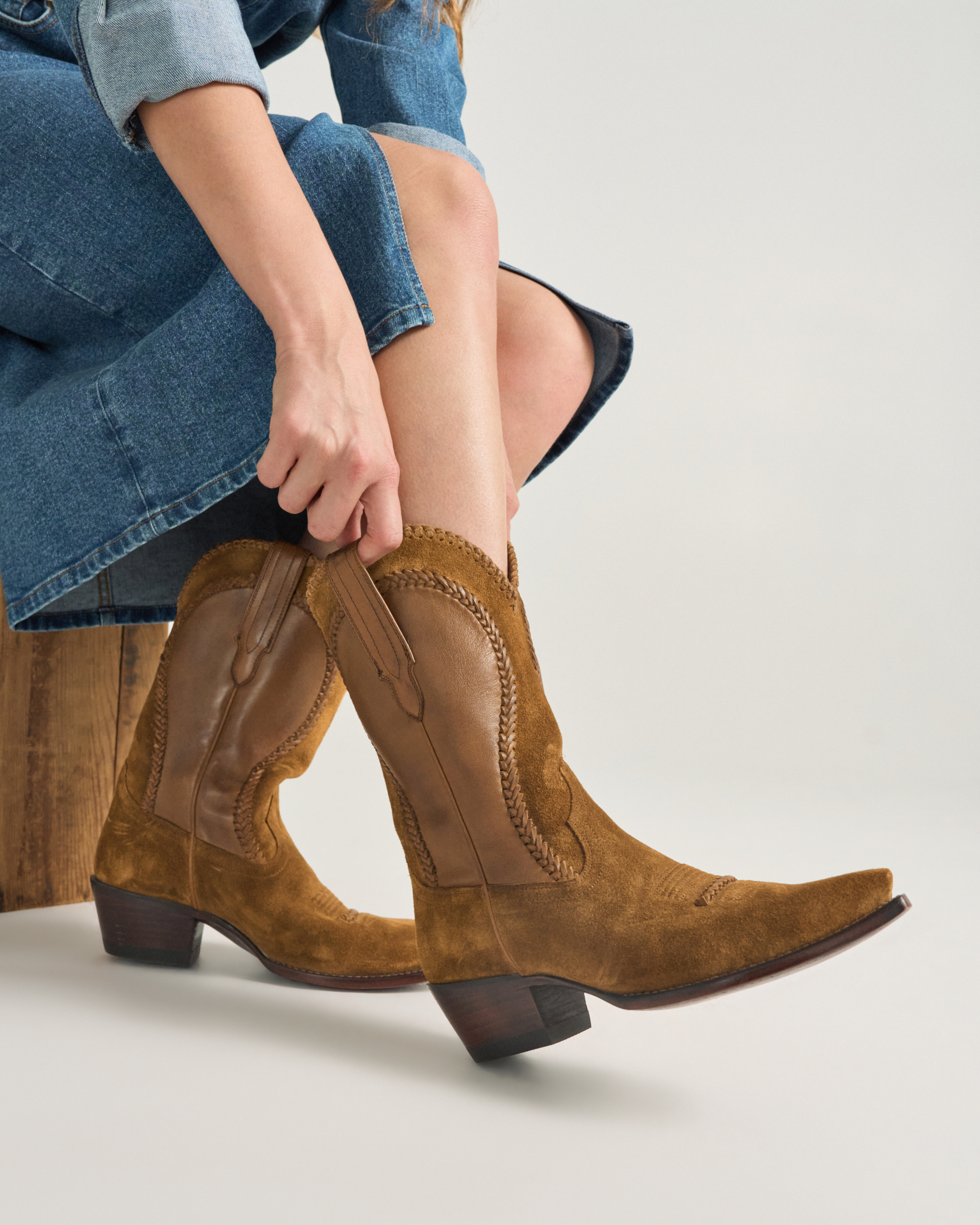 The Sadie Braid - Sienna Suede
