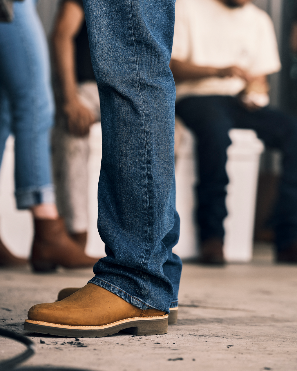 The Rugged Chelsea - Light Tobacco Cowhide